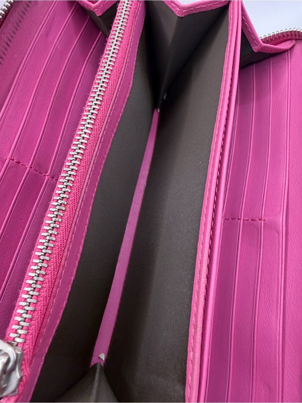 Christian Dior Diorissimo Patent Leather Zippy Wallet - Picture 7 of 11